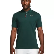 Polo Slim Nike Dri Fit Rafa Tennis-verde Oscuro