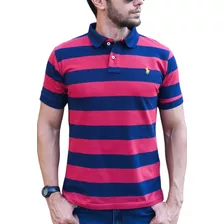 Camisa Gola Polo Ralph Lauren Listrada Masculina 