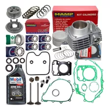 Kit Motor Original Hamp Titan 150 Fan 150 Rolamentos Válvula