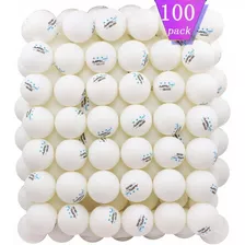 100 Pelotas De Ping Pong 3 Estrellas Mapol Blancas