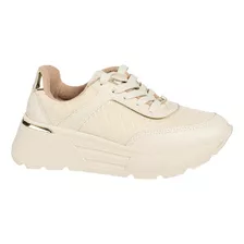 Zapatillas Casual Vizzano 1408-202 Crema