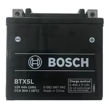 Bateria Sellada Gel Bosch Ytx5l-bs Para Moto Cg Titan