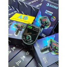 Transmisor Fm Bluetooth Pendrive Manos Libres Cargador Rgb 