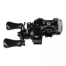 Reel Rotativo Marine Sports Lubina Black Widow Gtx Izquierdo Color Negro