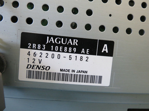  03-08 Jaguar S-type Radio Cd Player Ac Climate Gps S Ccp Foto 8