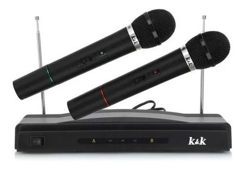 Kit MicrÃ³fonos Inalambricos Karaoke 2 Micro *soy Tienda*