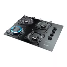 Fogão Cooktop Gás Esmaltec Gourmet 4q Preto 127v/220v