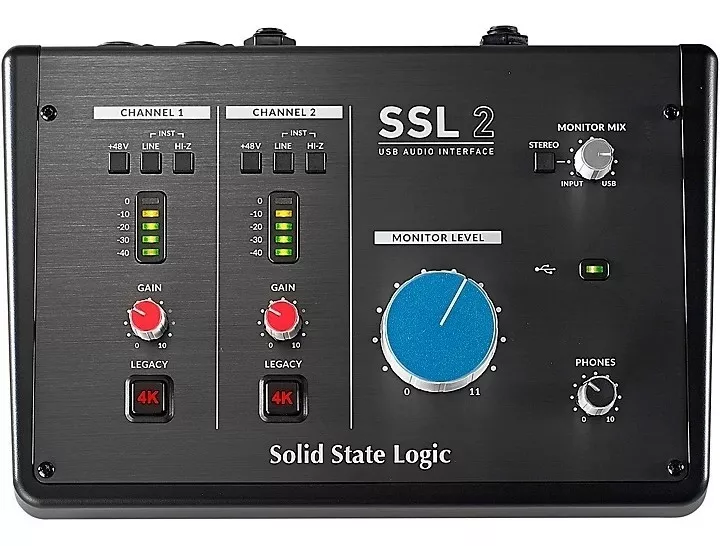 Solid State Logic Ssl 2 Usb Audio Interface 