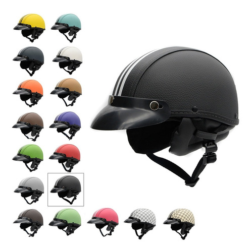 Capacete de Bike Coquinho Ciclismo Para Moto Scooter Elétrica Patinete  Skate Patins Premium Br101 (PP - VESTE 53/54)