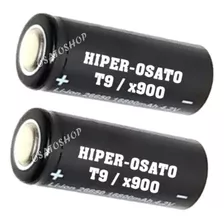 Kit 2 Baterias 26650 3,7v 6800mah Li-ion - Recarregável