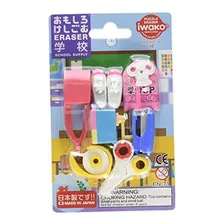 Iwako Japanese Eraser Set - Accesorios Escolares