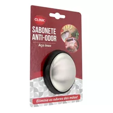 Sabonete Antiodor Em Aço Inox 6,5x4,5x2cm - Clink