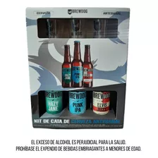 Estuche Brewdog Cata 3 + Copas - Ml - mL a $66