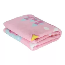 Manta Infantil Cobertor Soft Bebê Anti-alérgico 90x110cm