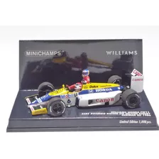 Minichamps F1 1/43 Williams Fw11 1986 Piquet Taxi Rosberg #6