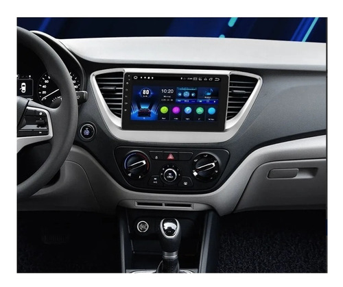Estereo Android Hyundai Accent 2018-2022 Gps Radio Internet  Foto 7