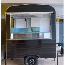 Trailer Food Truck Pronta Entrega, 2,00x1,60 Novo. Cat Cct