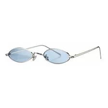 Gafas De Sol - Vintage Small Oval Sunglasses For Women Men H