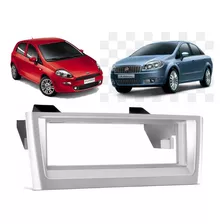 Moldura Painel Frente Fiat Punto 1din Dvd Retrátil Cd