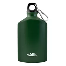 Botella De Aluminio, 500 Ml, Verde Militar