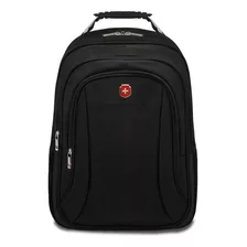 Mochila Bolsa Masculina Feminina Para Notebook 15.6 Swiss Resistente Reforçada Escolar Para Faculdade Grande Executiva