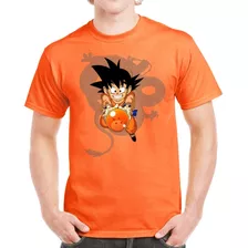 Playera Camiseta Goku Niño Kame Hame Ha Dragon Ball + Regalo