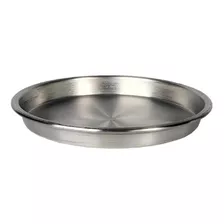 Pizzera Aluminio Reforzado Asadera Molde Para Pizza 24 Cm 