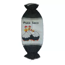 Puxa Saco Patch Work Bolinha - 05 Unidades