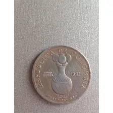 Moneda De 20 Pesos Colombianos De 1982