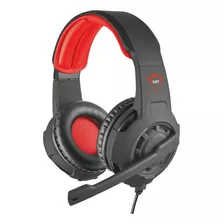 Audífonos Gamer Trust Radius Gxt 310 Black Y Red