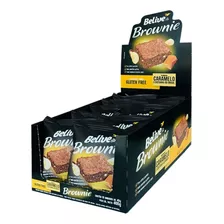 Belive Brownie Caramelo Com Castanha Do Pará 40g Dp 10 Un