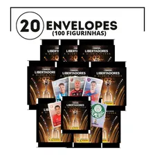 Conmebol Libertadores Kit Com 100 Figurinhas (20 Envelopes) Kit Pacotinhos Com Figurinhas Copa Libertadores 2023