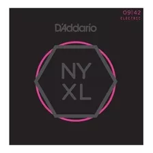 Encordado Daddario Nyxl0942 Para Guitarra Eléctrica .009-042