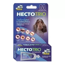 Hectotrio Antipulga E Carrapatos Cães M 8kg A 16kg - Mon Ami