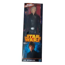 Boneco Luke Skywalker Star Wars, 30cm, Titan Hero 12'