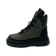 Borcegos Cuero Mujer Botas Livianas Dama Mdz Bugambilia