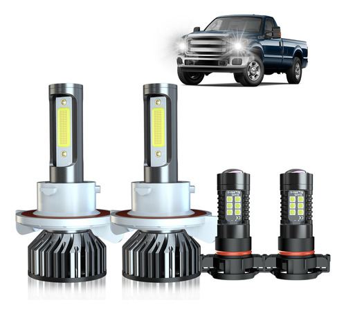 Kit Faros Luz Led H13 30000lm Para Jeep Haz Alta/baja Jeep Patriot