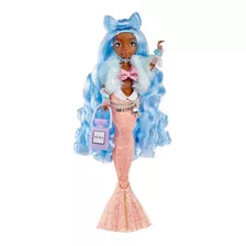 Muñeca Sirena Shellnelle Mermaze Mermaidz 