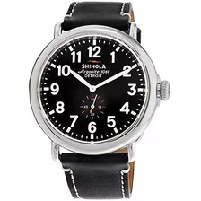 47mm El Runwell Shinola Detroit Hombre - ******* Negro - Neg