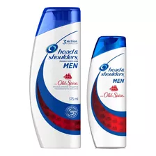  Shampoo Head & Shoulders 375ml + Shampoo Old Spice 180ml