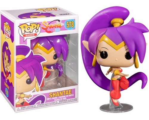 Funko Pop! Games Shantae: Half-genie Hero - Shantae #578