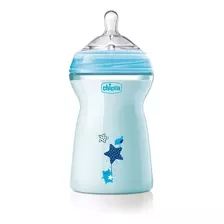 Mamadeira Step Up +6 Meses Fluxo Rápido 330ml Azul Chicco