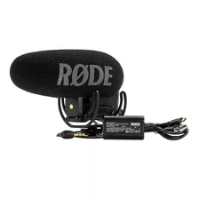 Microfone Rode Videomic Pro+ Condensador Supercardióide Cor Preto