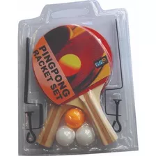 Ping Pong Set 2 Paletas + 3 Pelotas + Red+ 2 Soportes Oferta