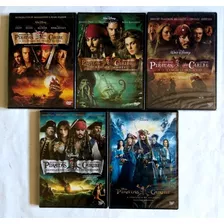 Dvd Coleção Completa Piratas Do Caribe 5 Filmes