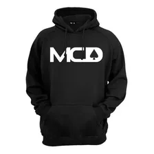 Blusa De Frio Com Capuz + Bolso Ótima Qualidade Mcd Novidade