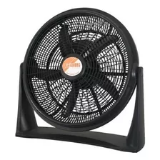 Ventilador Turbo De Pared Y Piso 20 Reclinable 3 Velocidades Negro Gatti Ventilación 