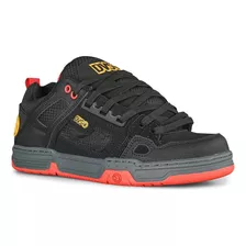 Dvs Comanche | Black Yellow Fiery Red