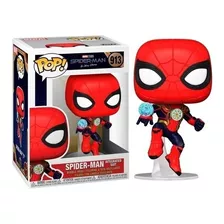 Figura De Acción Hombre Araña Integrated Suit Spider-man: No Way Home 56829 De Funko Pop!