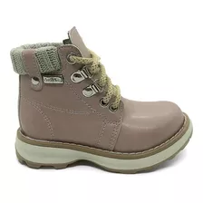 Botas Borcegos Bebe Moda Cordones Nena Alpino 19 Al 26 #169